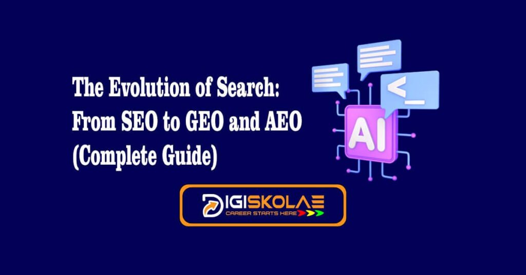 A brief guide on how SEO is now changing and why AEO and GEO is important. Its about using the search trinity - SE, AEO and GEO